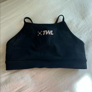 TWL black sports bra